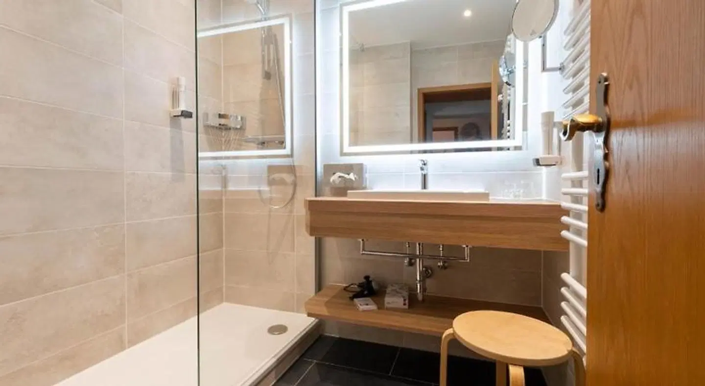 Jagdhof am Kranichsee Badezimmer