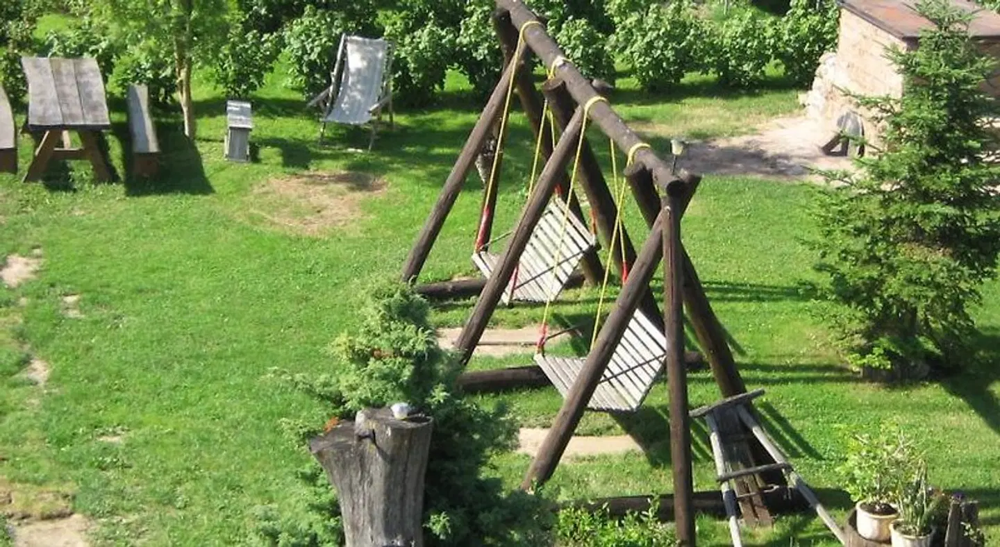 Balta maja Garten