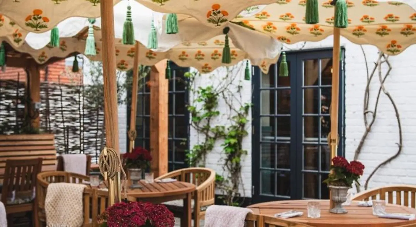 Bel & The Dragon Odiham Terrasse