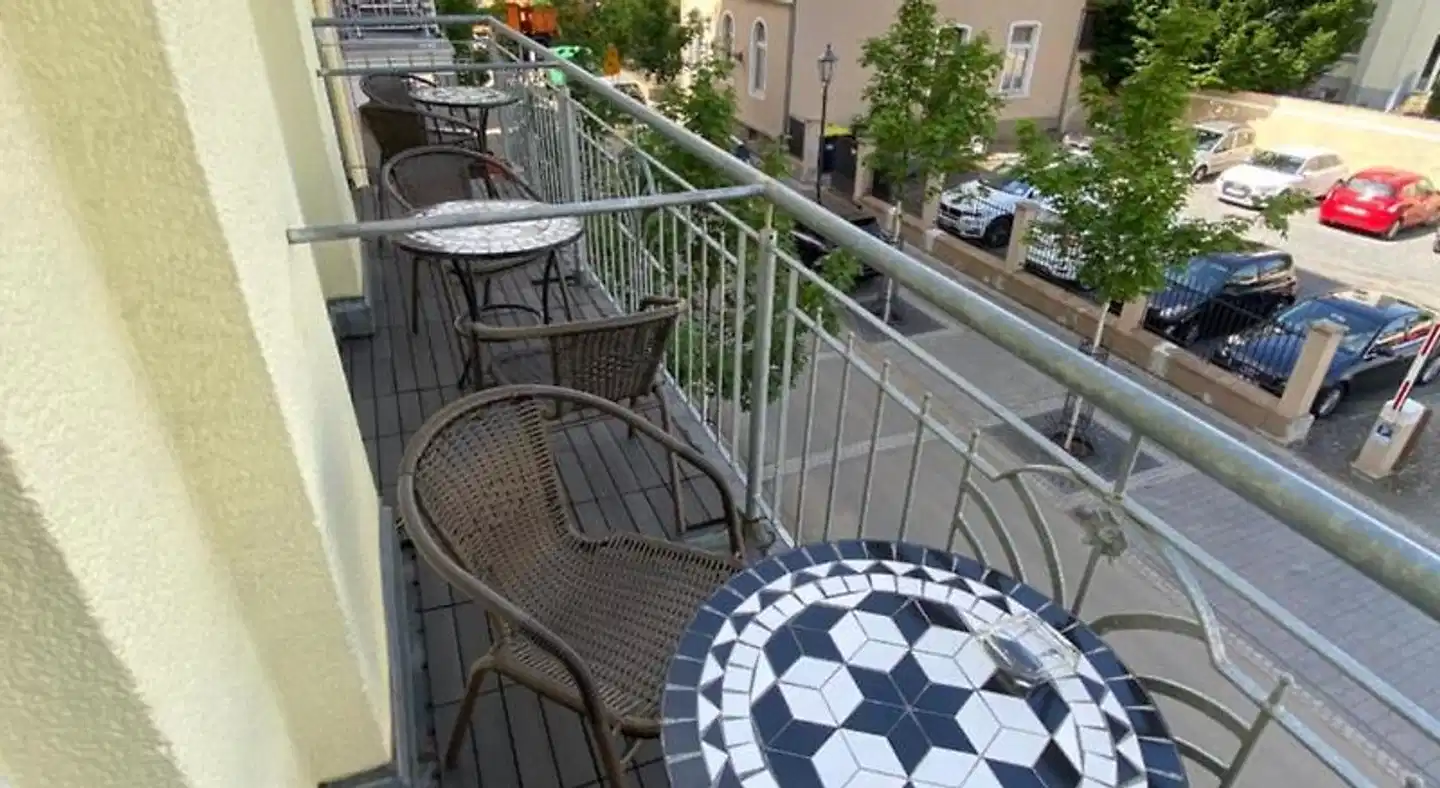 Pension Auszeit Terrasse