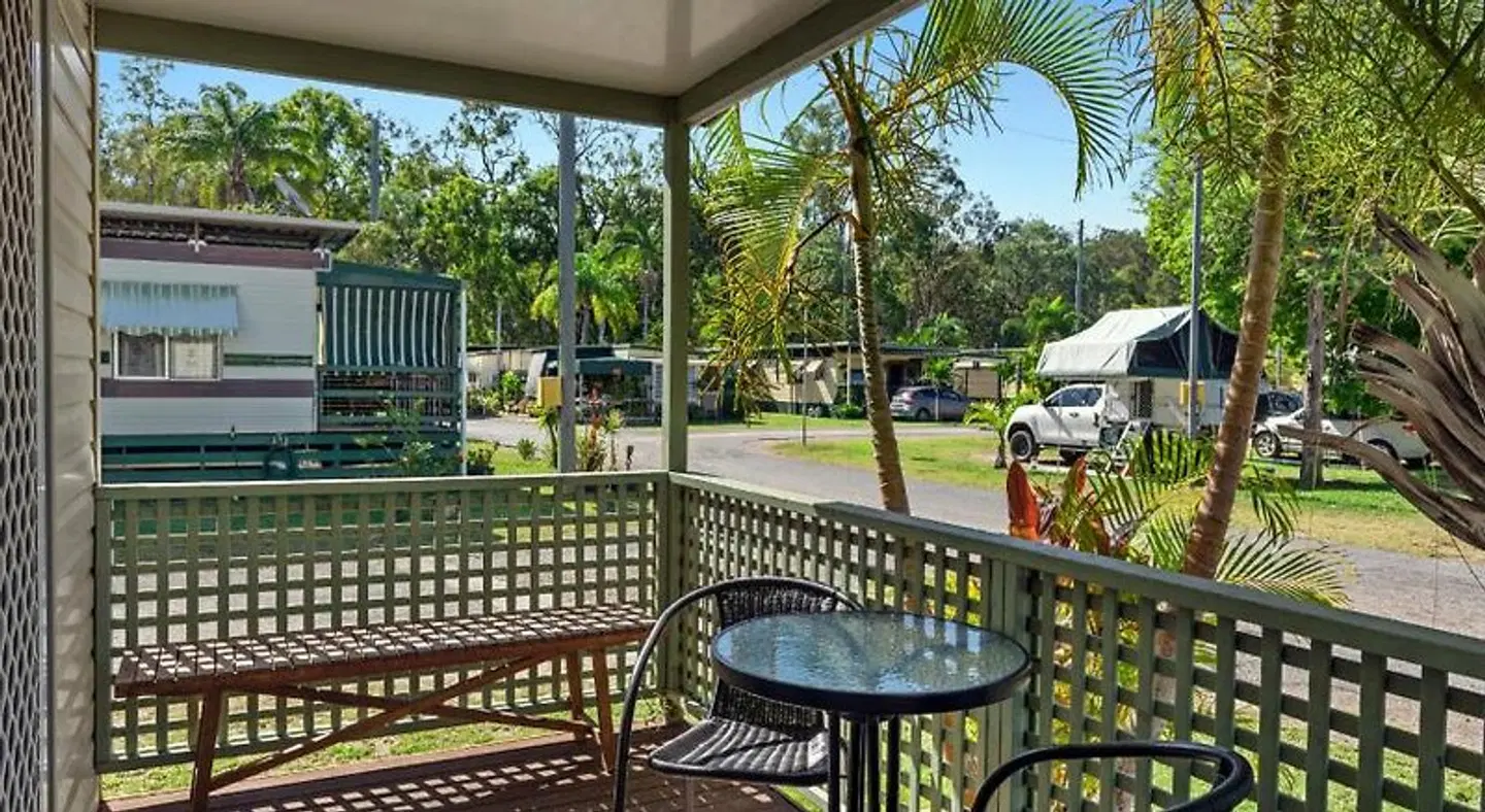 Discovery Holiday Parks Tannum Sands Terrasse