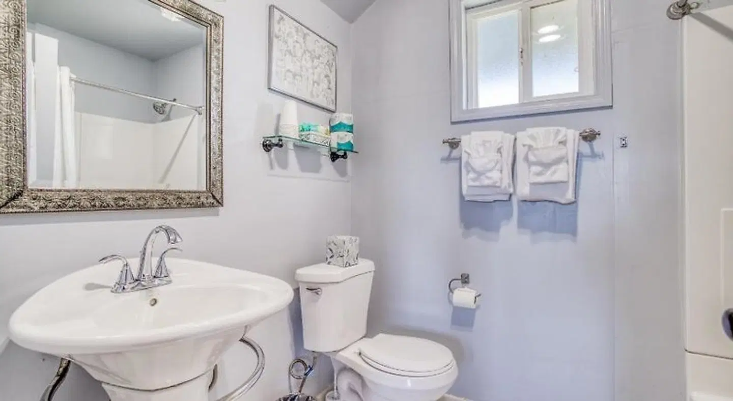 Moolack Shores Inn Badezimmer