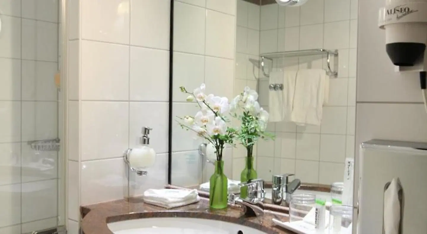 Lindner BayArena Badezimmer