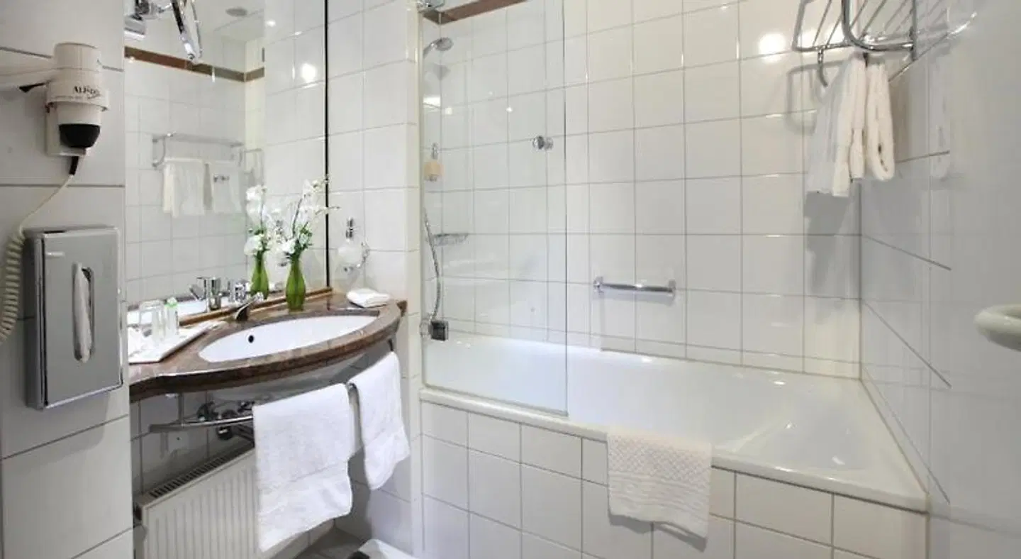 Lindner BayArena Badezimmer