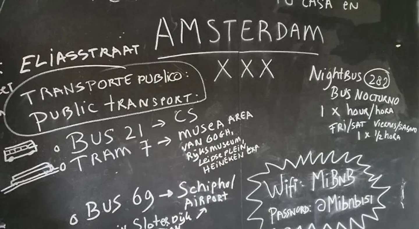Mi BnB Amsterdam Landkarte