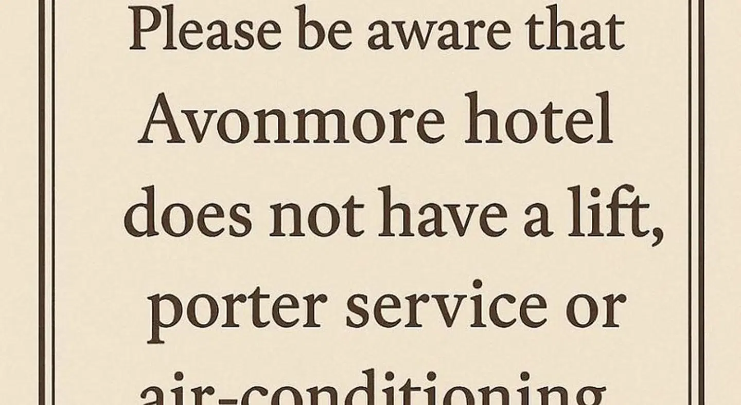 Avonmore Hotel Landkarte