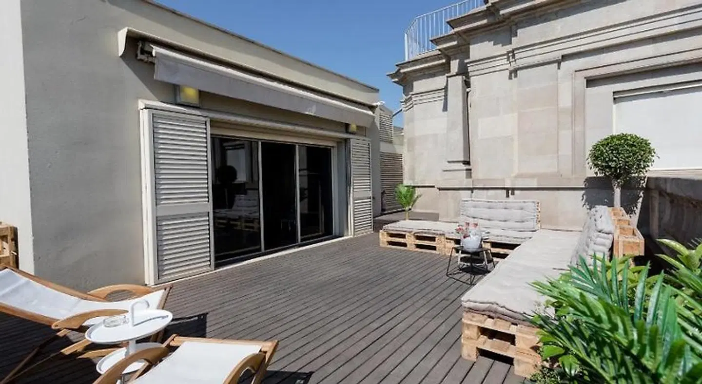 Friendly Rentals Plaza Catalunya Terrasse