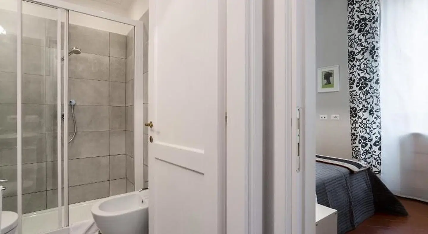 Rome as you feel - Grotta Pinta Apartments Badezimmer