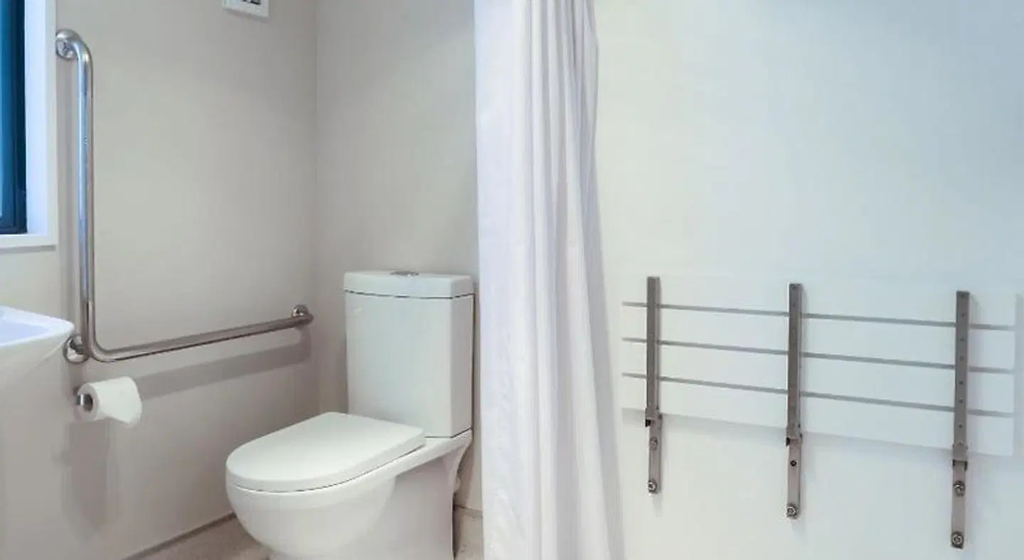 Bella Vista Motel Greymouth Badezimmer