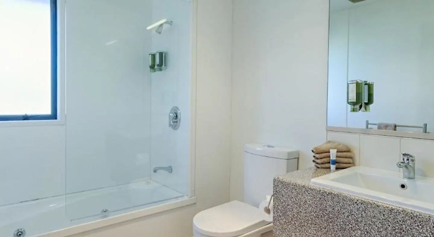 Bella Vista Motel Greymouth Badezimmer