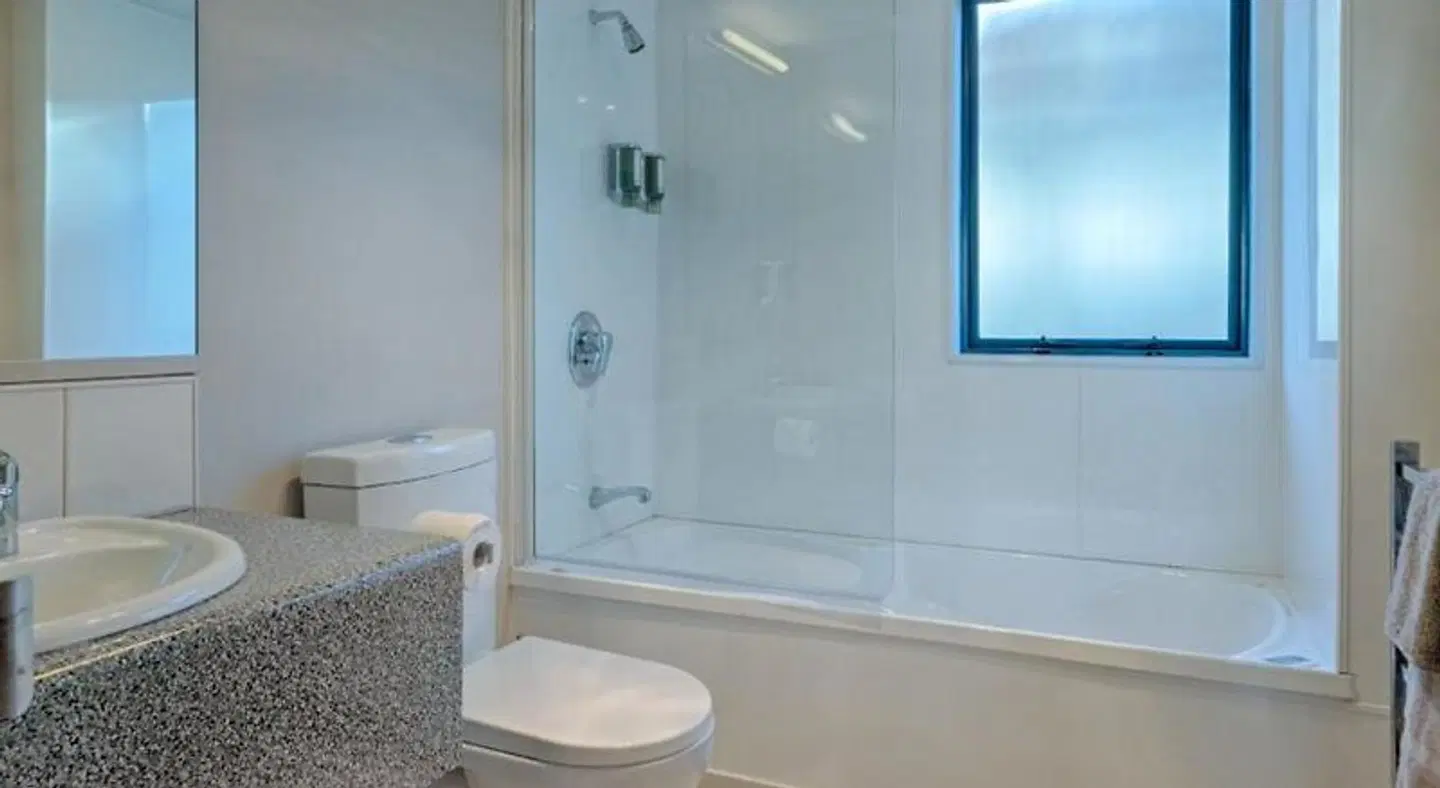 Bella Vista Motel Greymouth Badezimmer