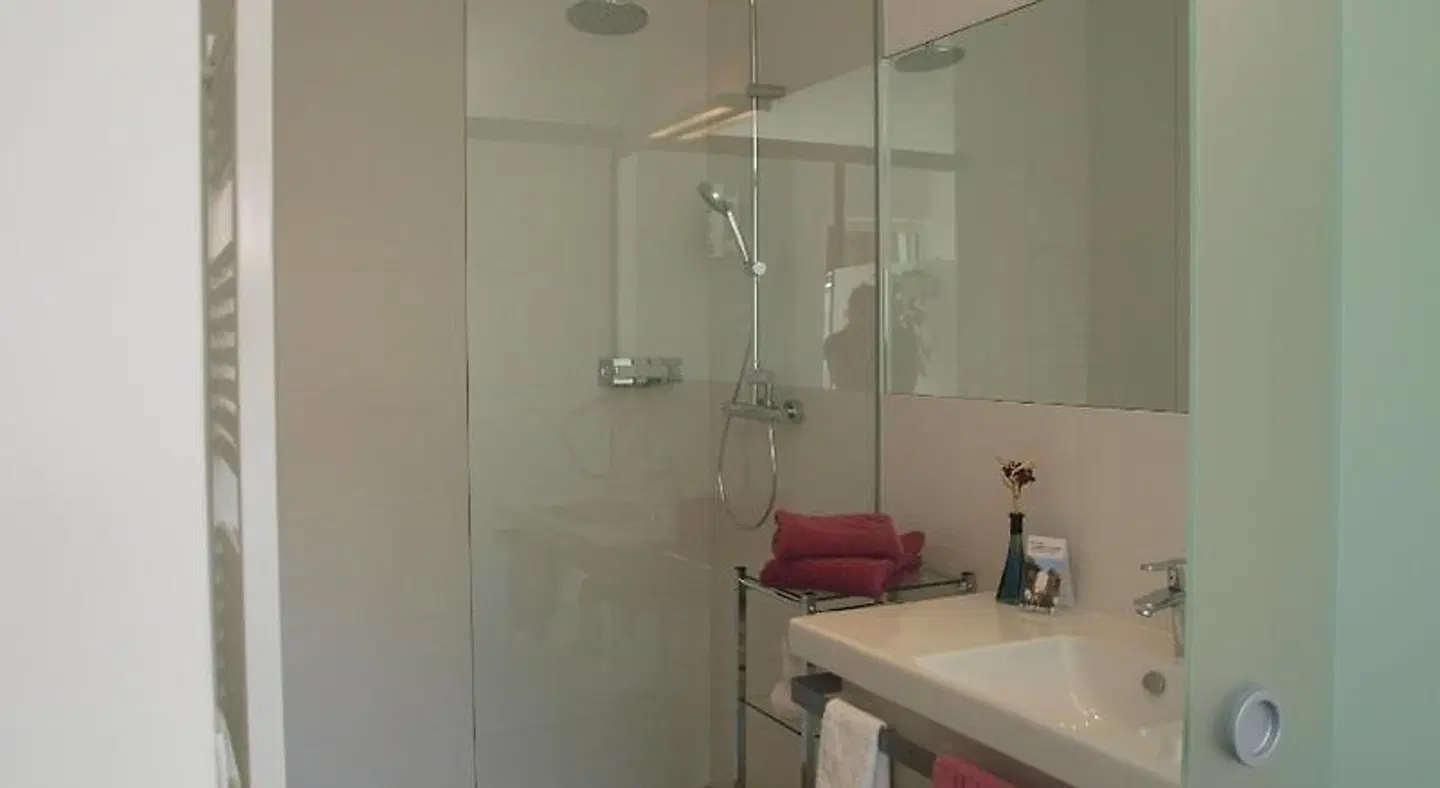 Gästehaus Haiminger Badezimmer