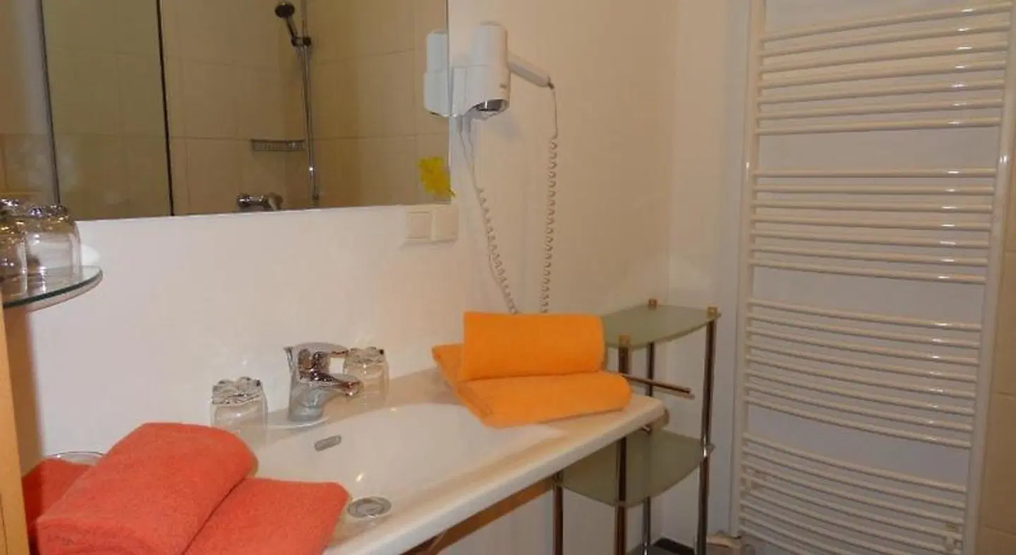 Gästehaus Haiminger Badezimmer