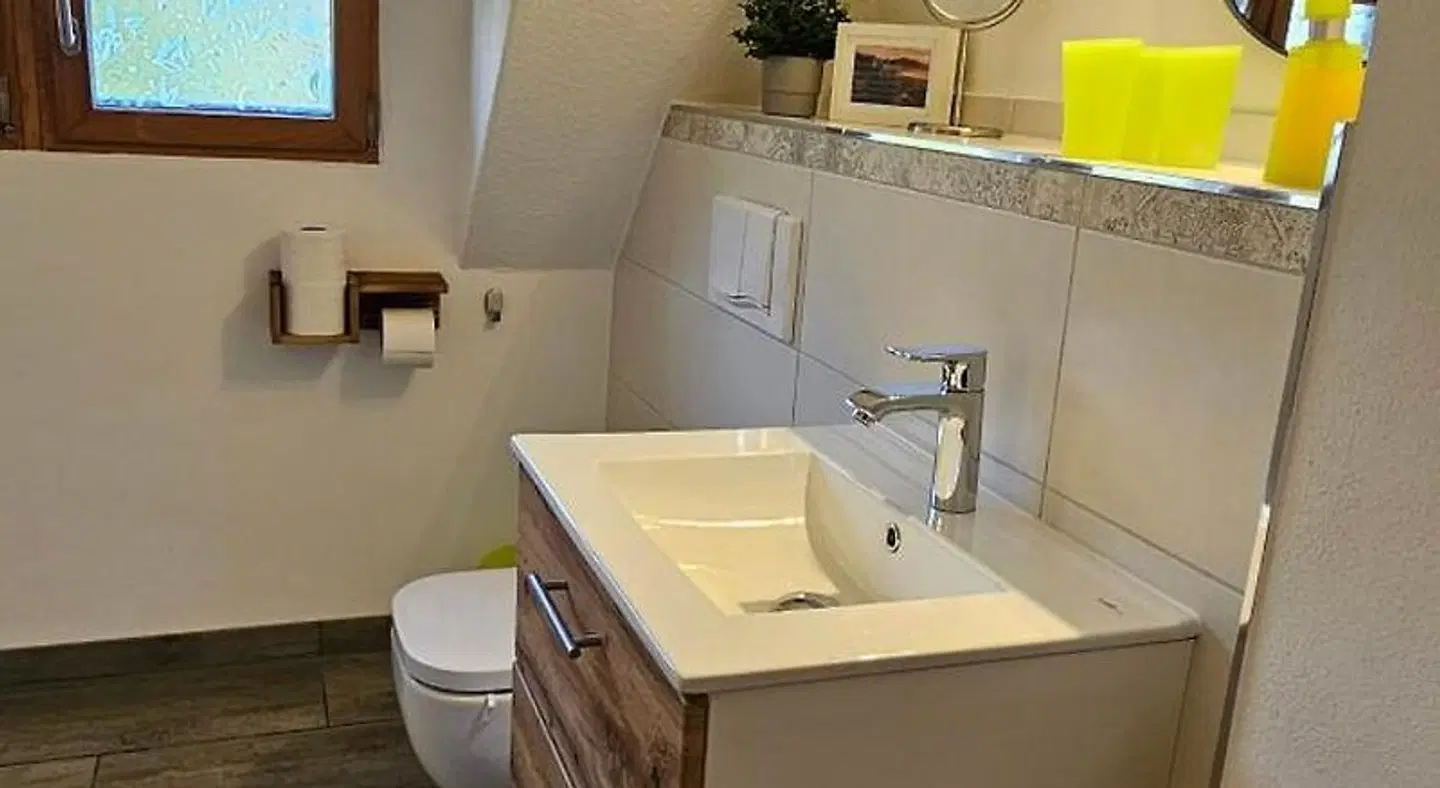 Pension Lug ins Land Badezimmer