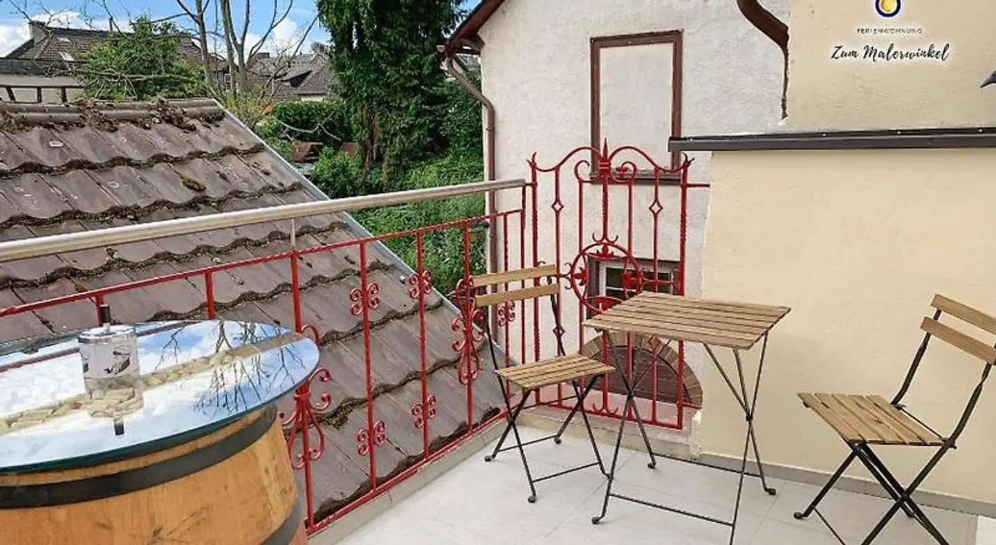 Fewo Zum Malerwinkel - Rudesheim Terrasse