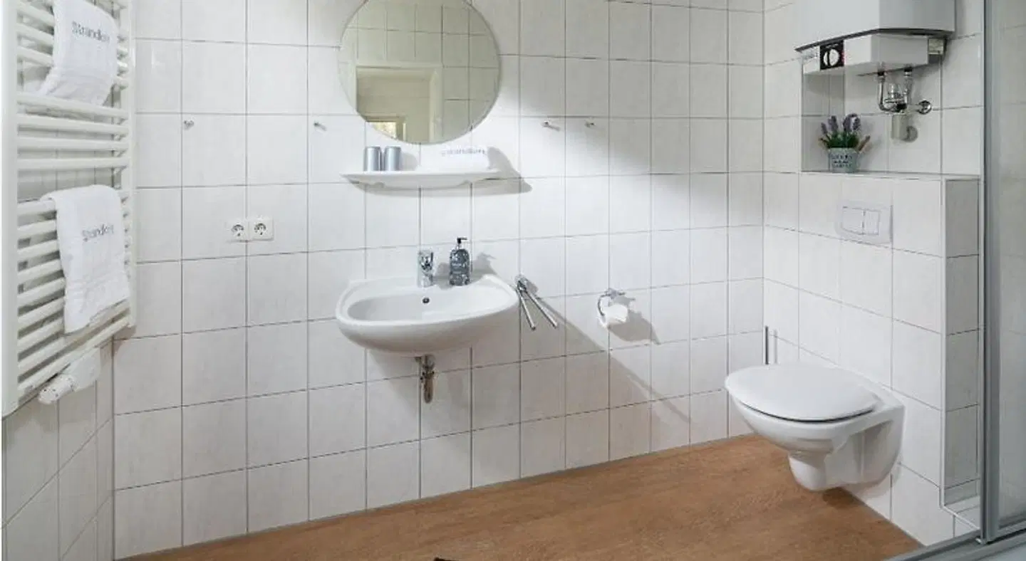 Strandloft 3 Norderney Badezimmer