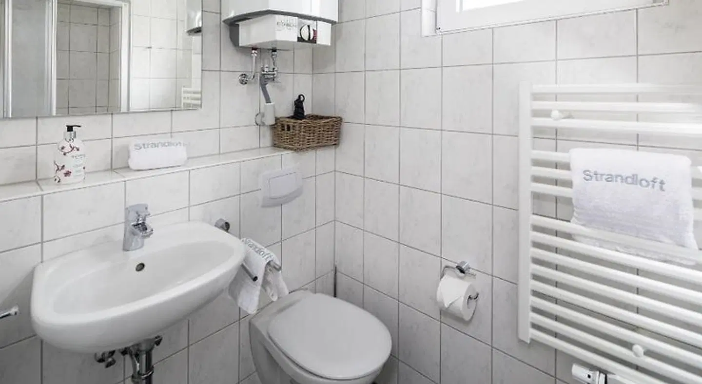 Strandloft 3 Norderney Badezimmer