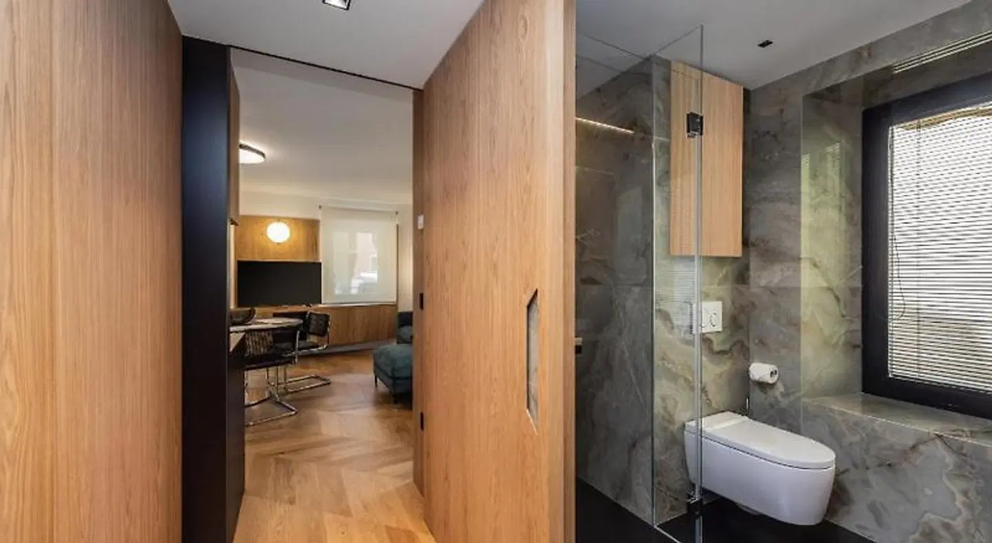 Bertamini Apartments Badezimmer