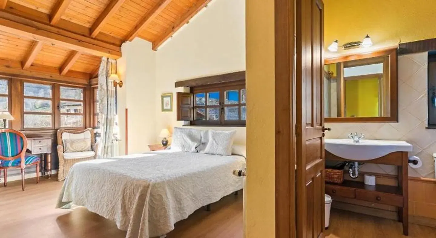 Casas de Aldea Valle de Bueida Badezimmer