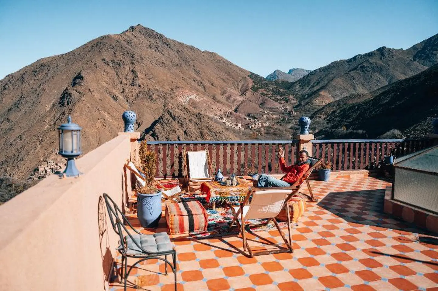 Riad Atlas Panorama Terrasse