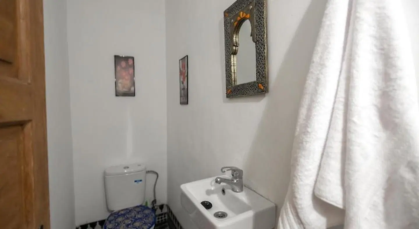 La Cheminée Bleue Fes Badezimmer