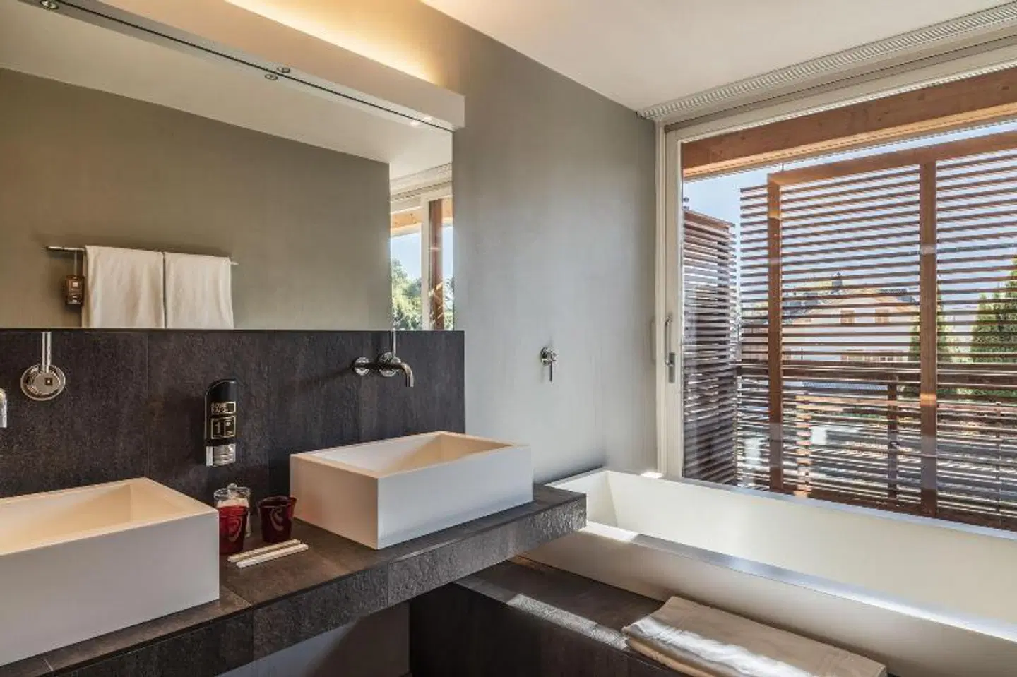 Feldmilla. Designhotel Badezimmer