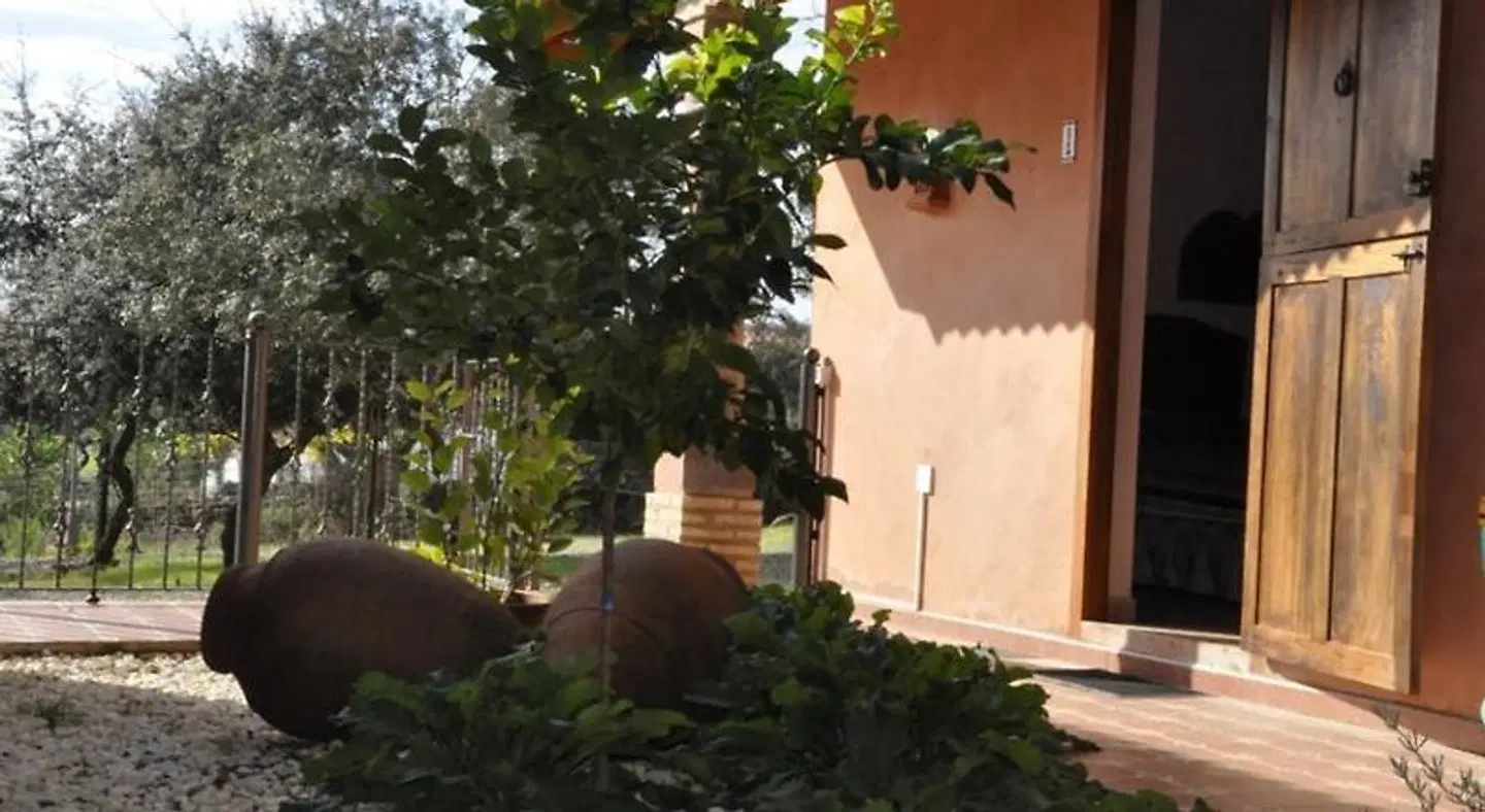 Cortijo Zalamea Garten