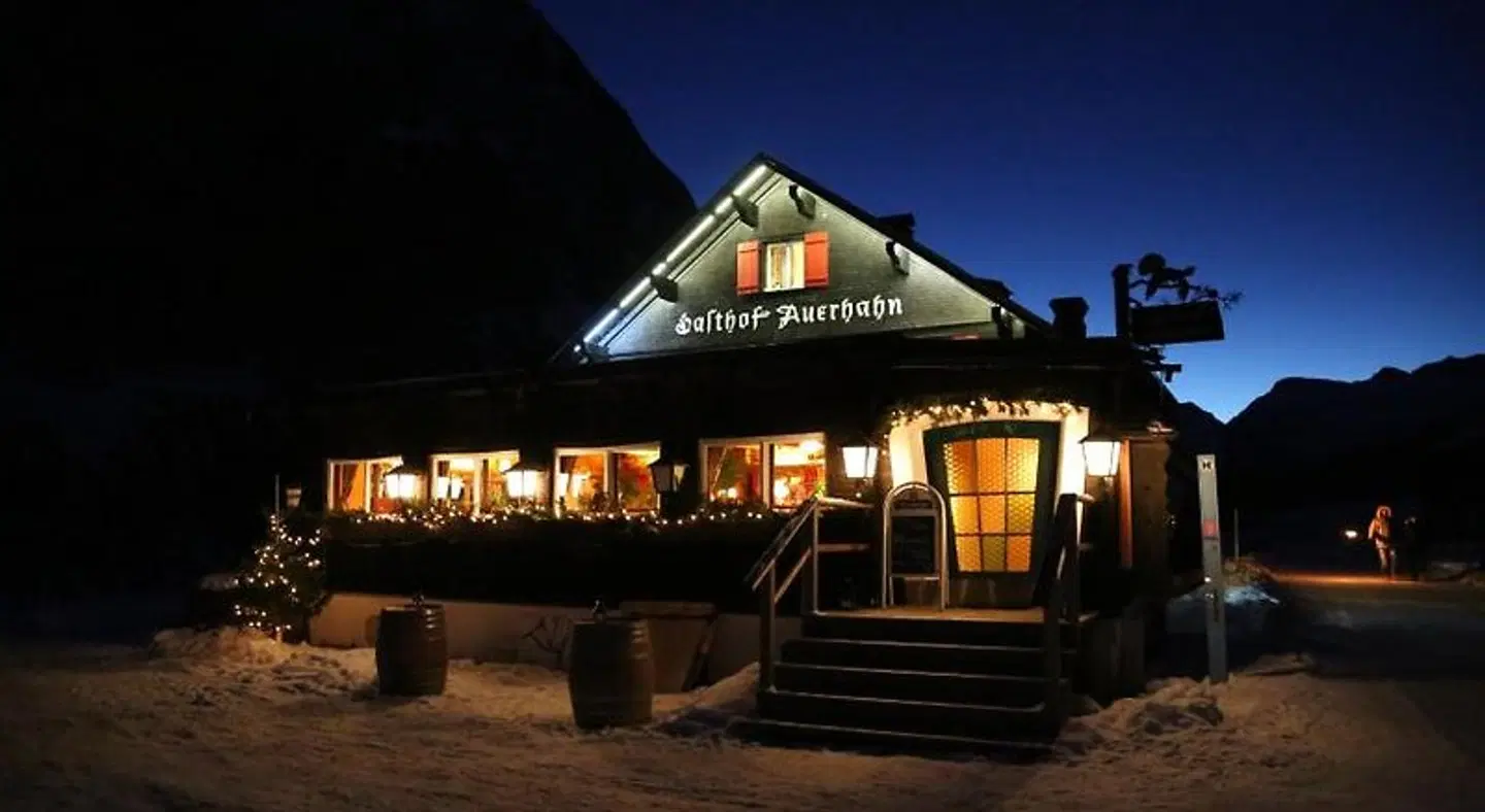 Gasthof Auerhahn Terrasse