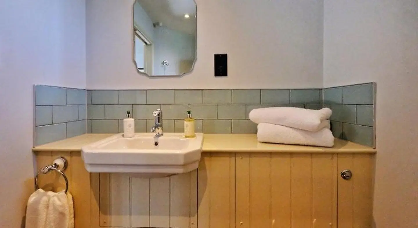 The Greyhound Inn Badezimmer