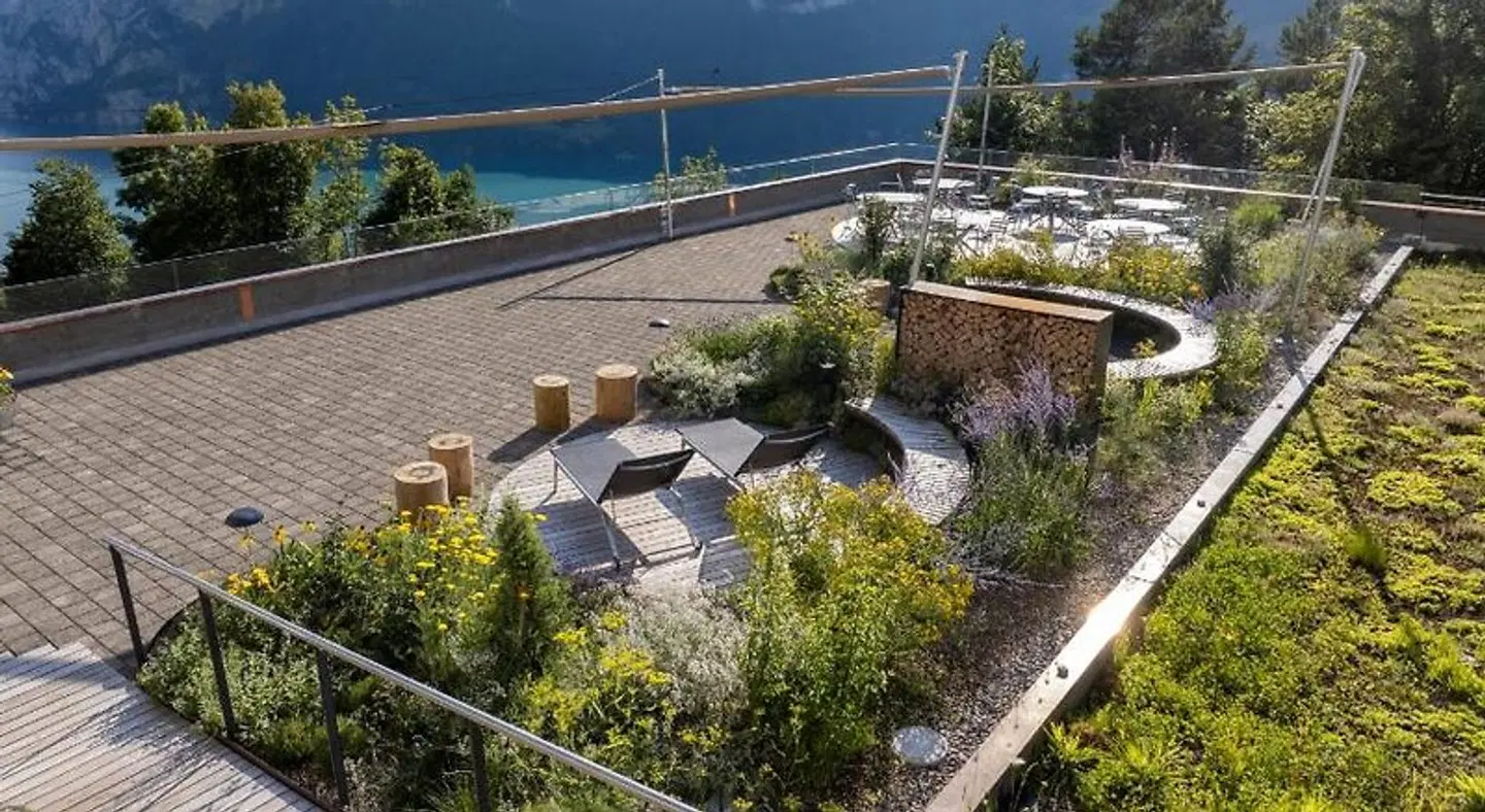 Mattli Antoniushaus Terrasse