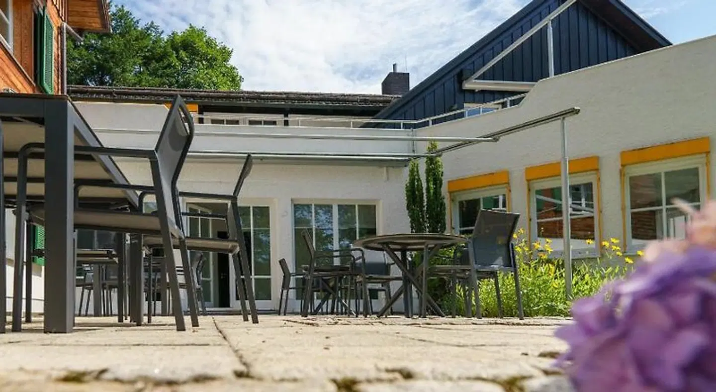 Gastehaus Sonnenhof Terrasse