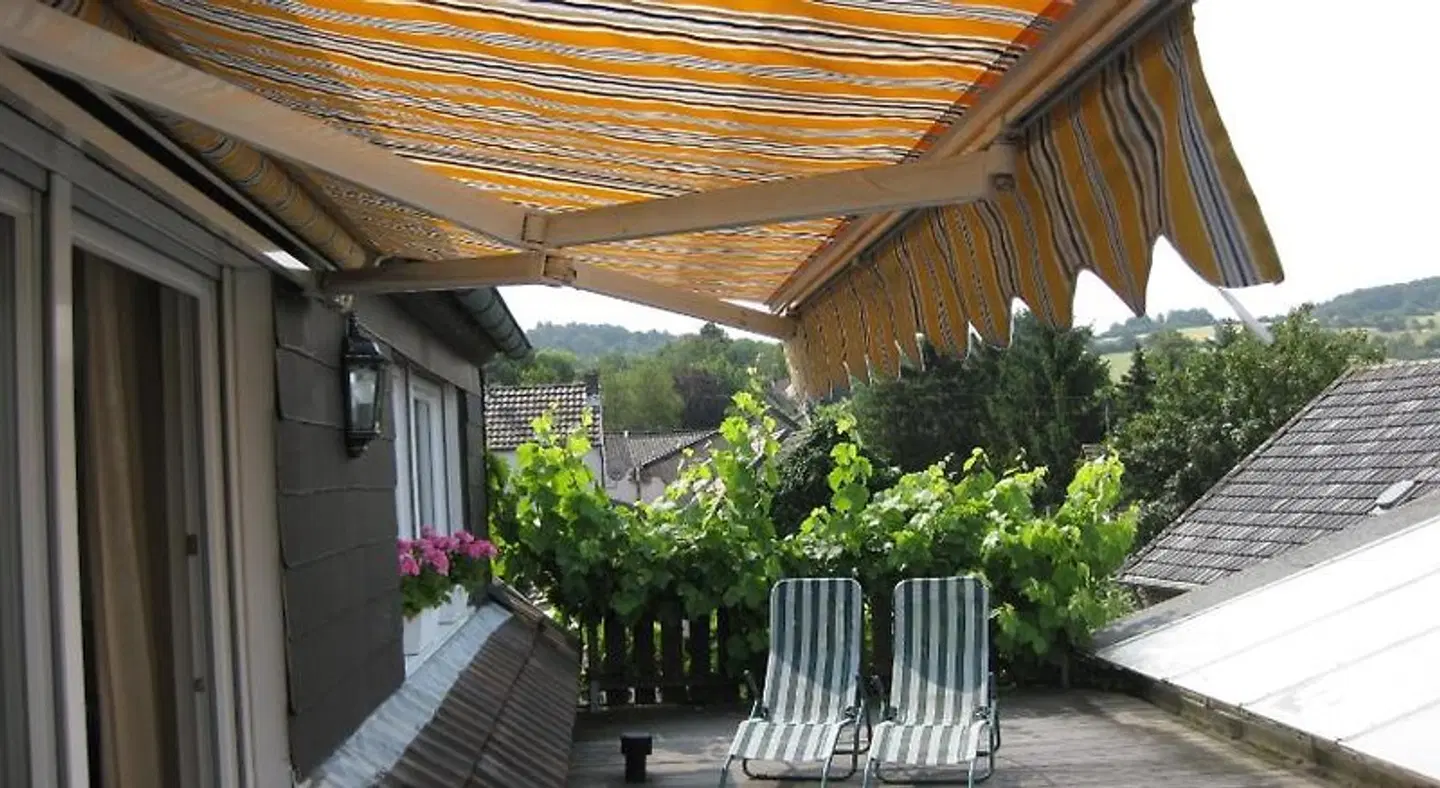 Weingut Franz Schafer Terrasse