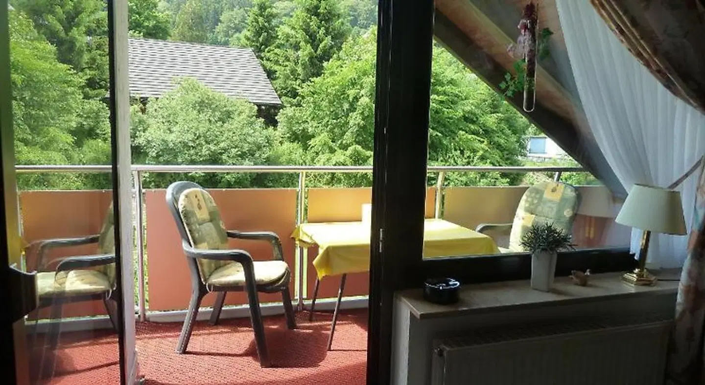 Ferienhaus am Sonnenhang Terrasse