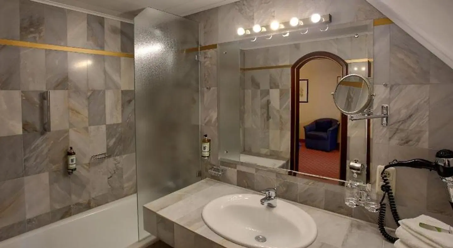 Landwehrbräu Badezimmer