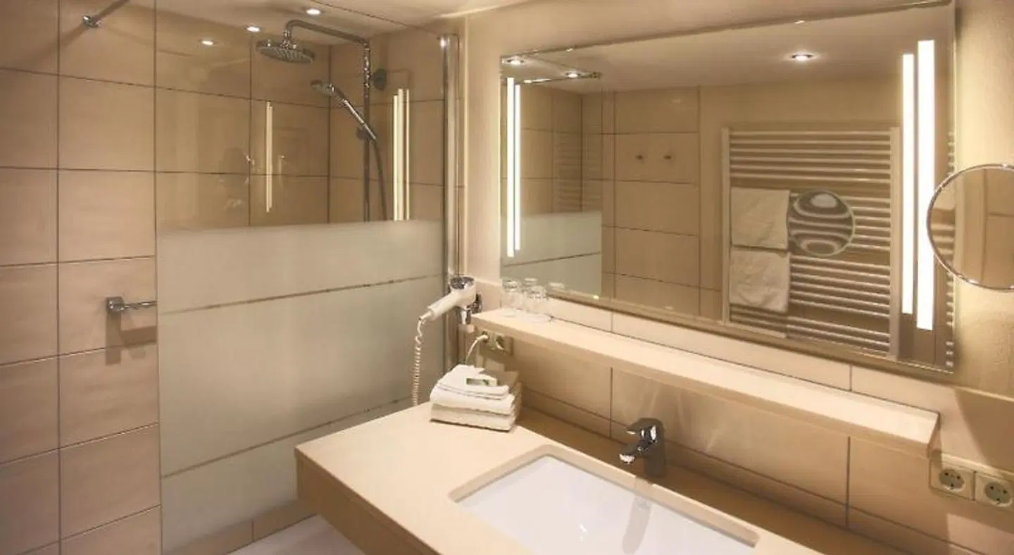 Landwehrbräu Badezimmer