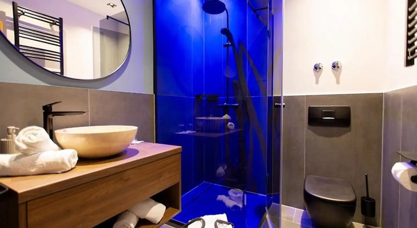 Krone Korbstadthotel Badezimmer