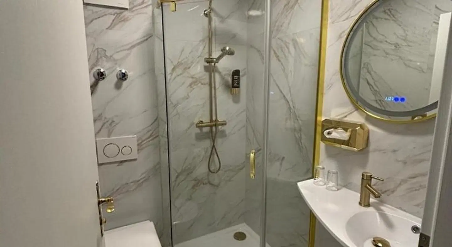 Pension Main-Art Badezimmer