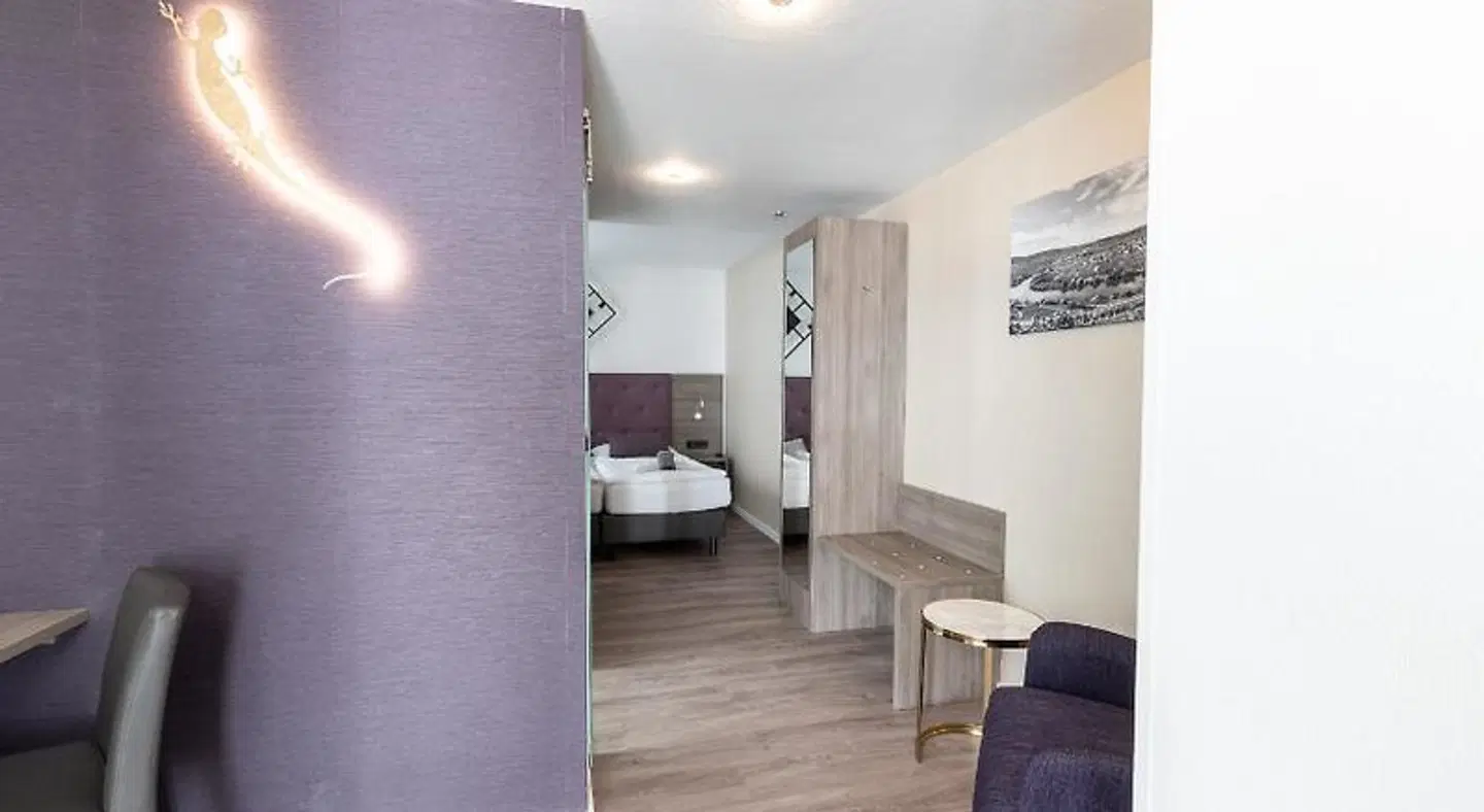 Hotel Porta Nigra Badezimmer