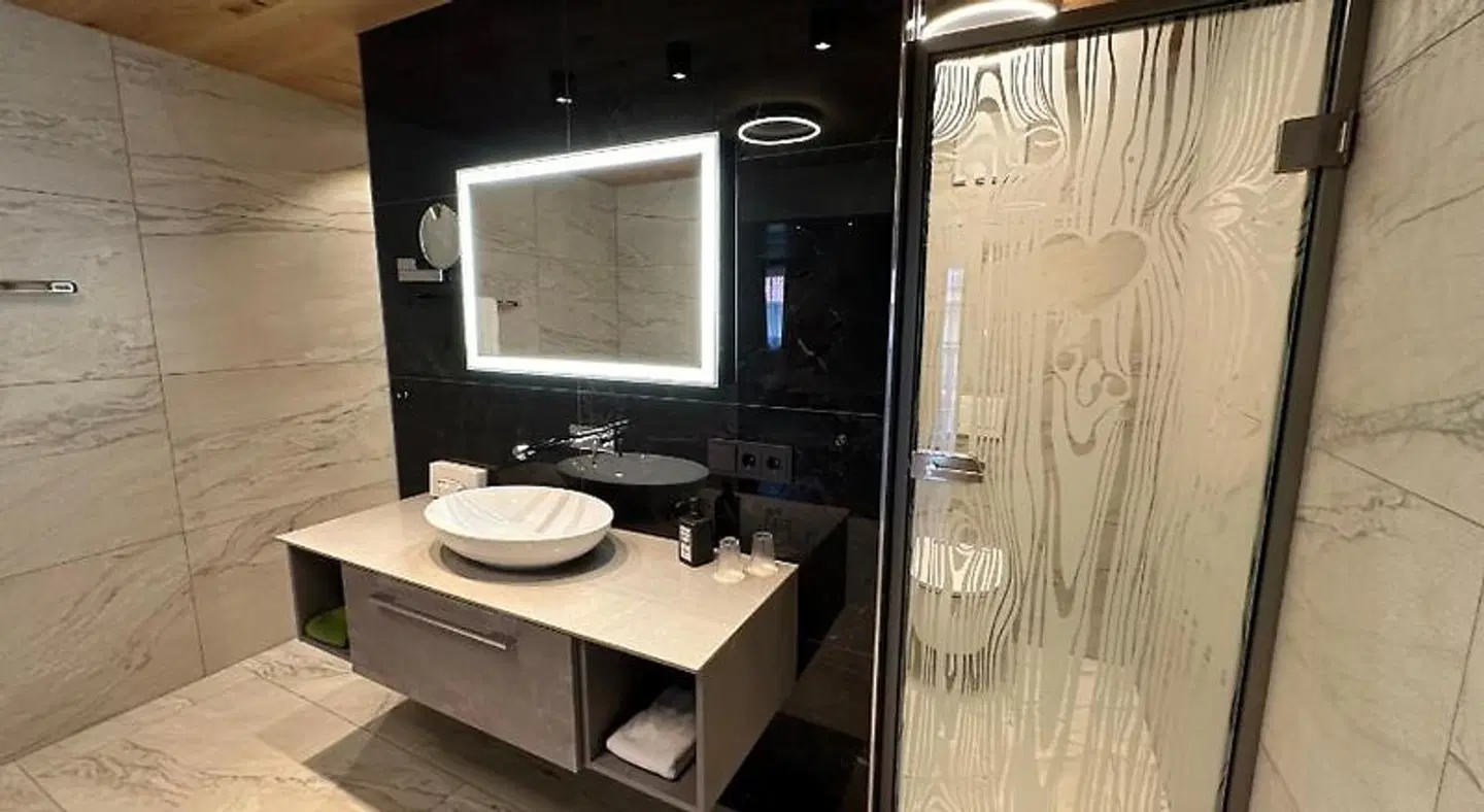 Hotel Fohlenhof Badezimmer