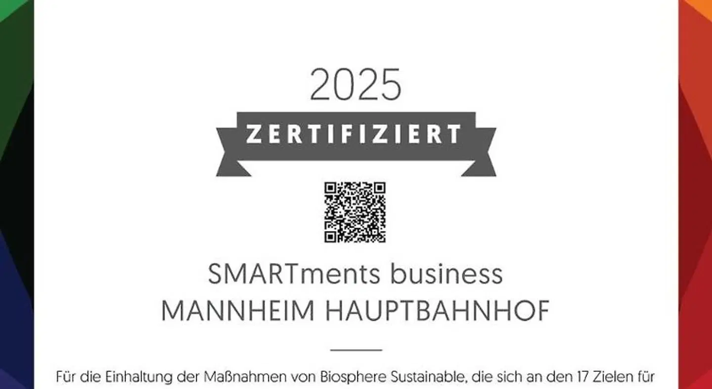 SMARTments business Mannheim Hauptbahnhof MODEL_IMPRESSION
