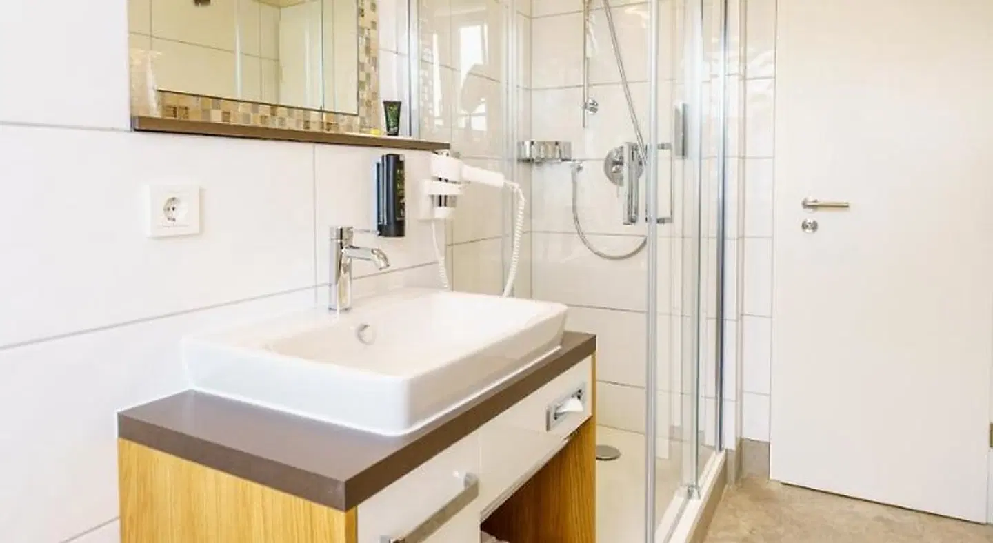 Hotel Wilder Mann Badezimmer