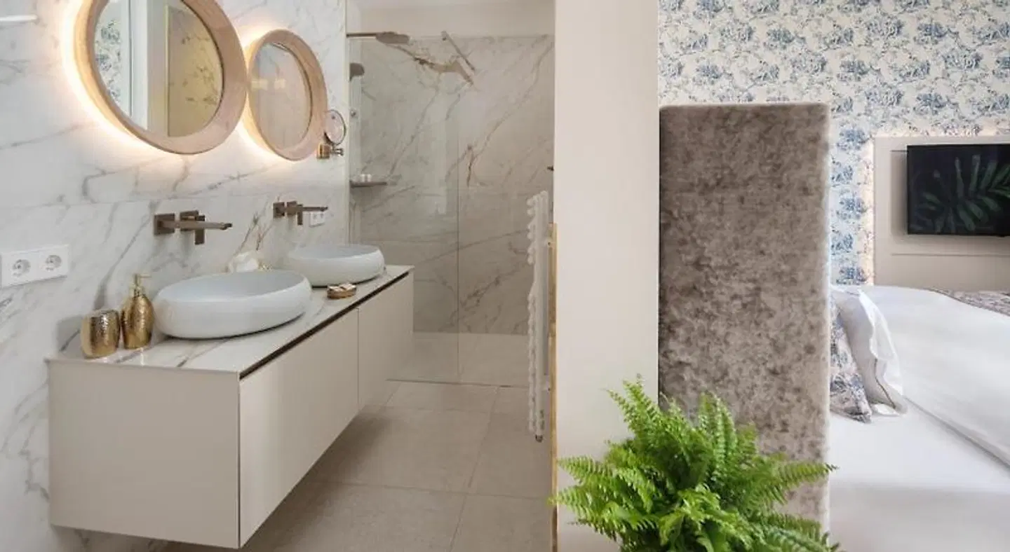 Schlossresidenz Apartements Badezimmer