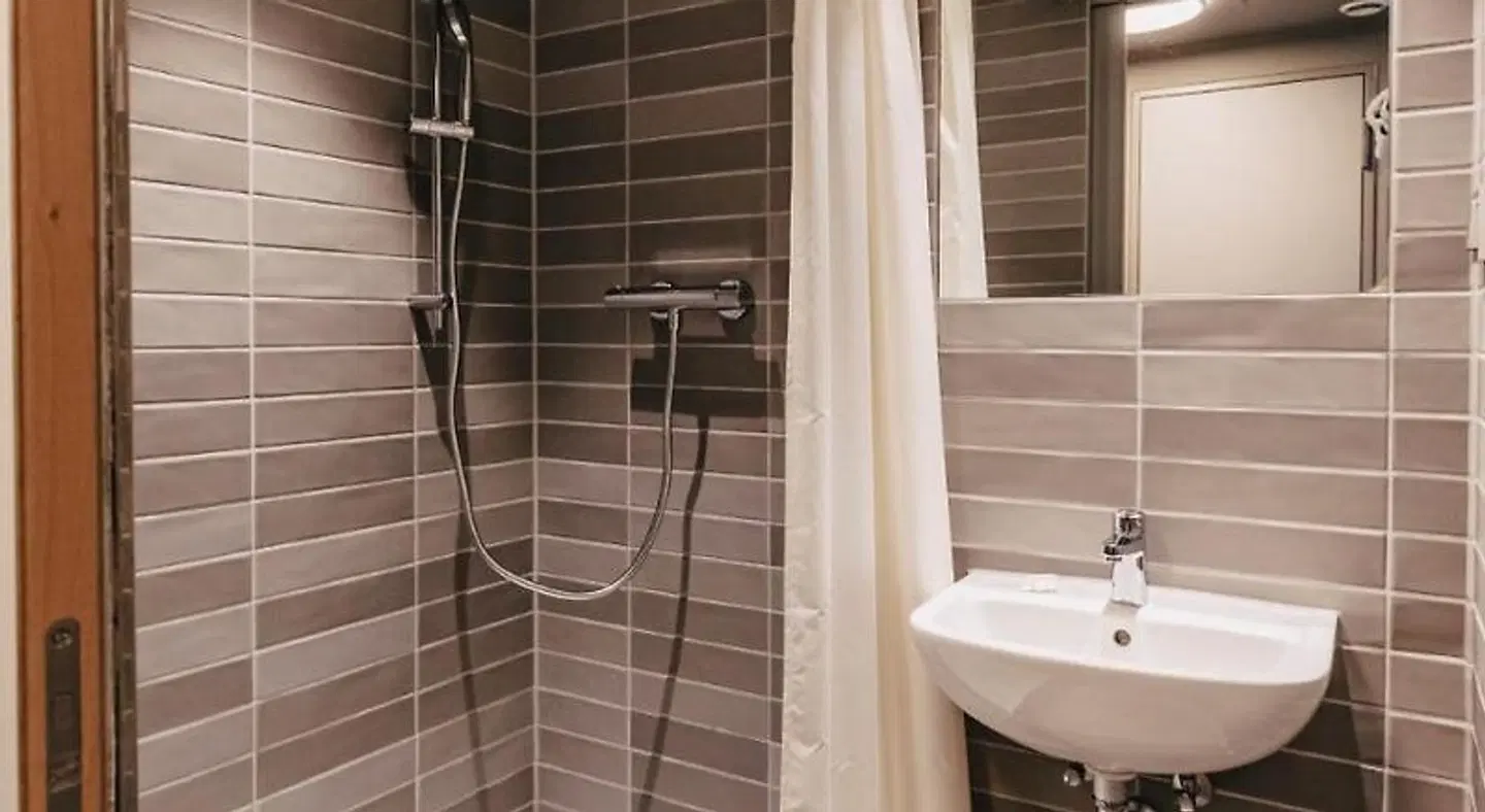 Jugendherberge München City Badezimmer
