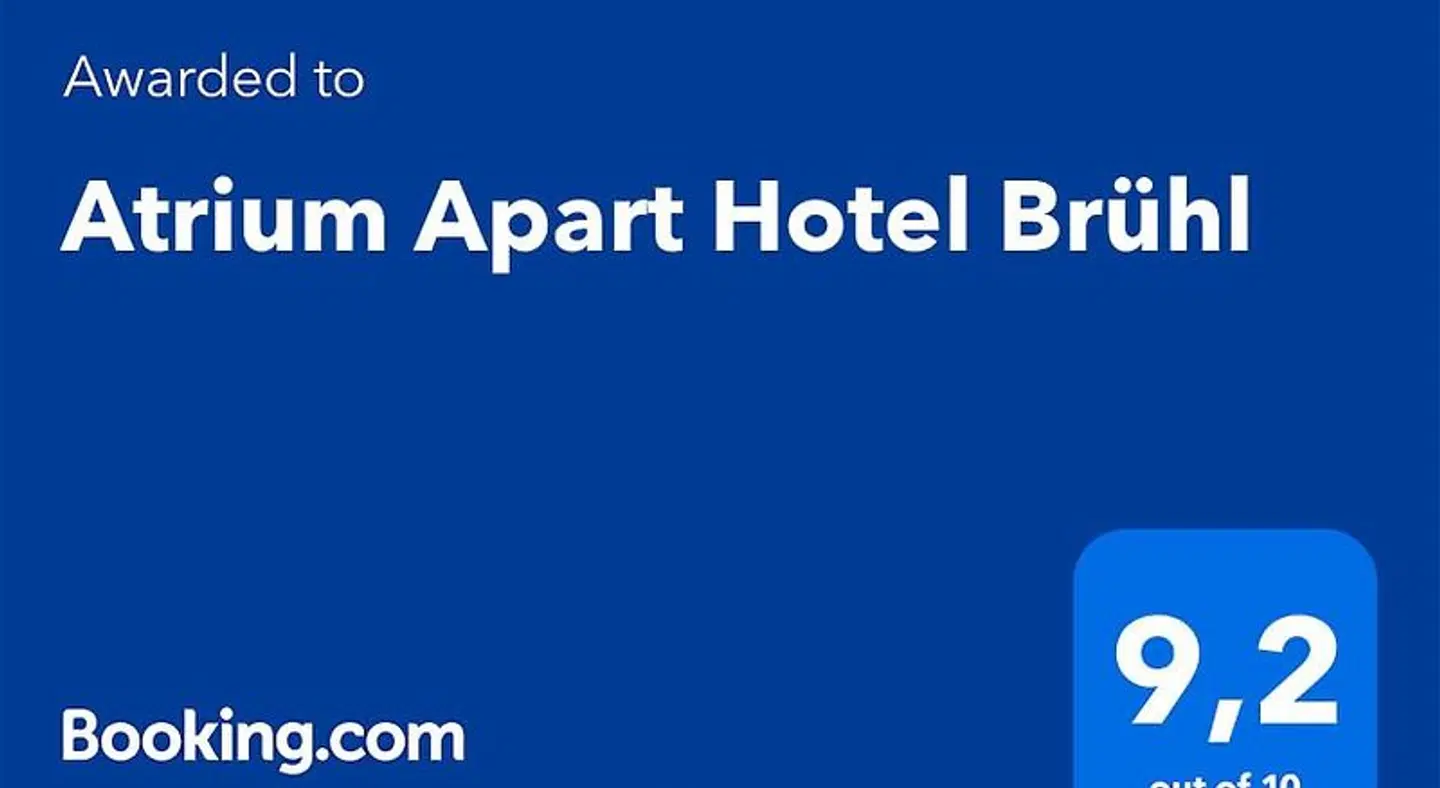 Atrium Apart Hotel Bruhl Landkarte