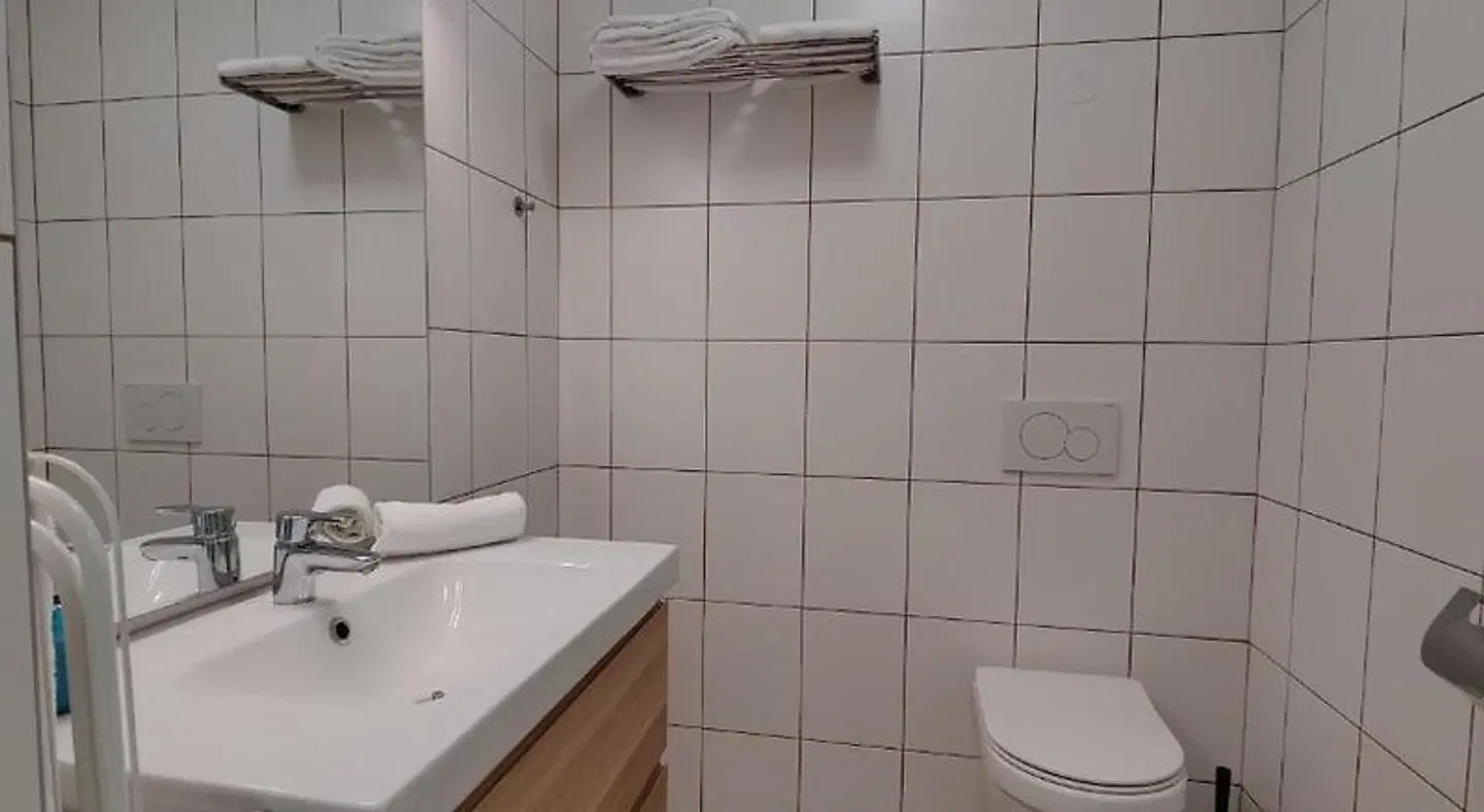 Sabines Apartments Badezimmer