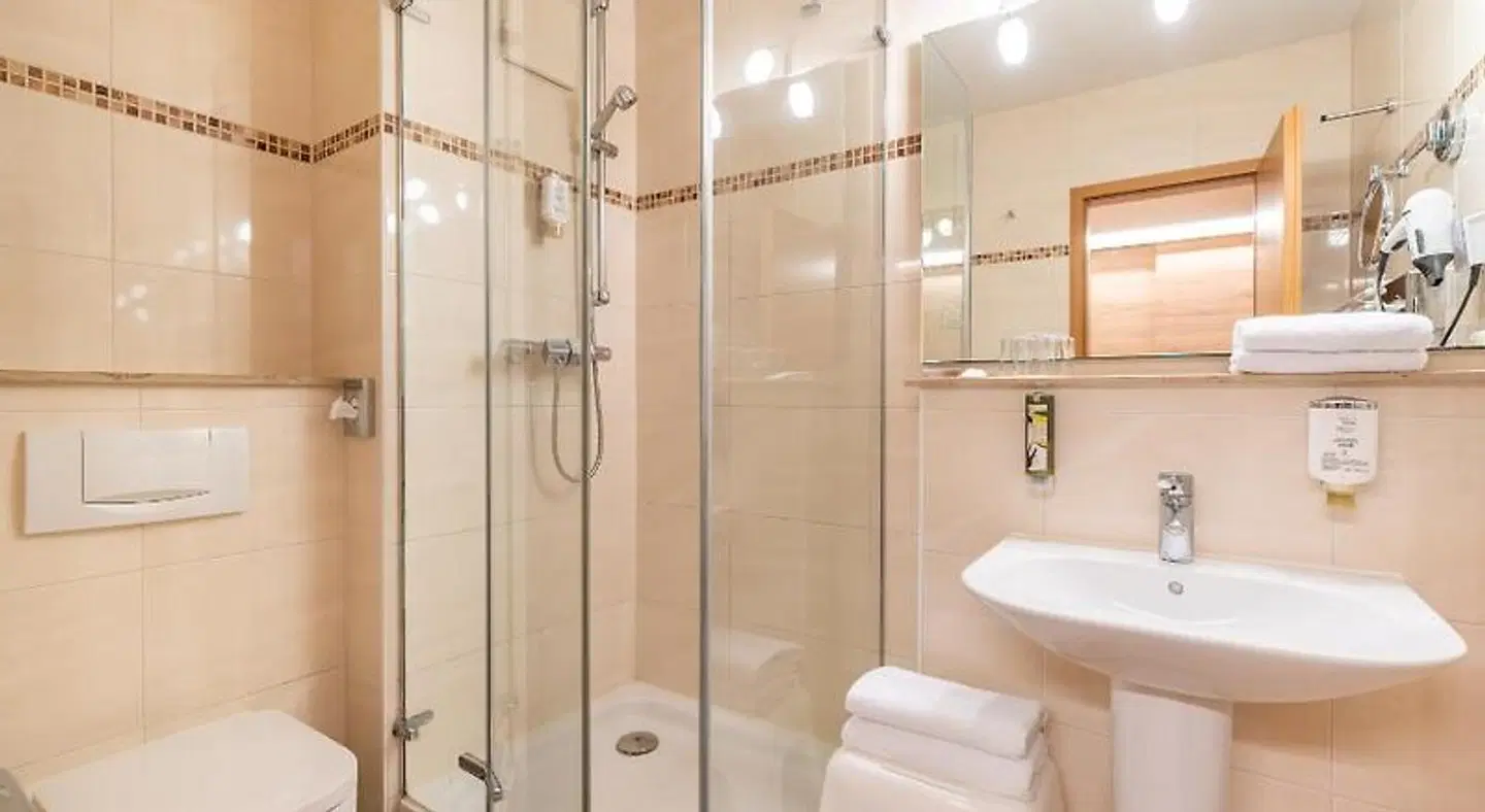 Centralhotel Badezimmer