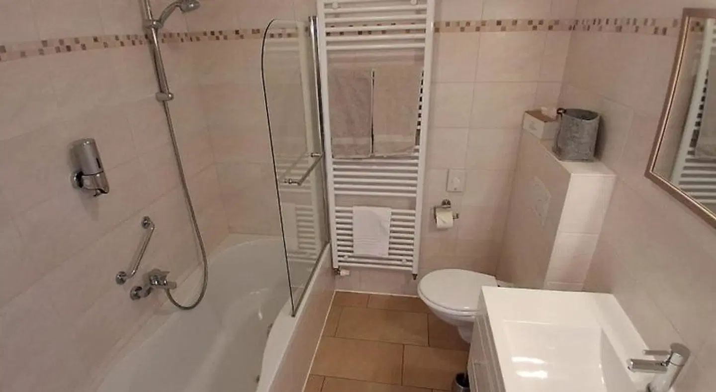 Landhotel Fernsicht-inaktiv Badezimmer