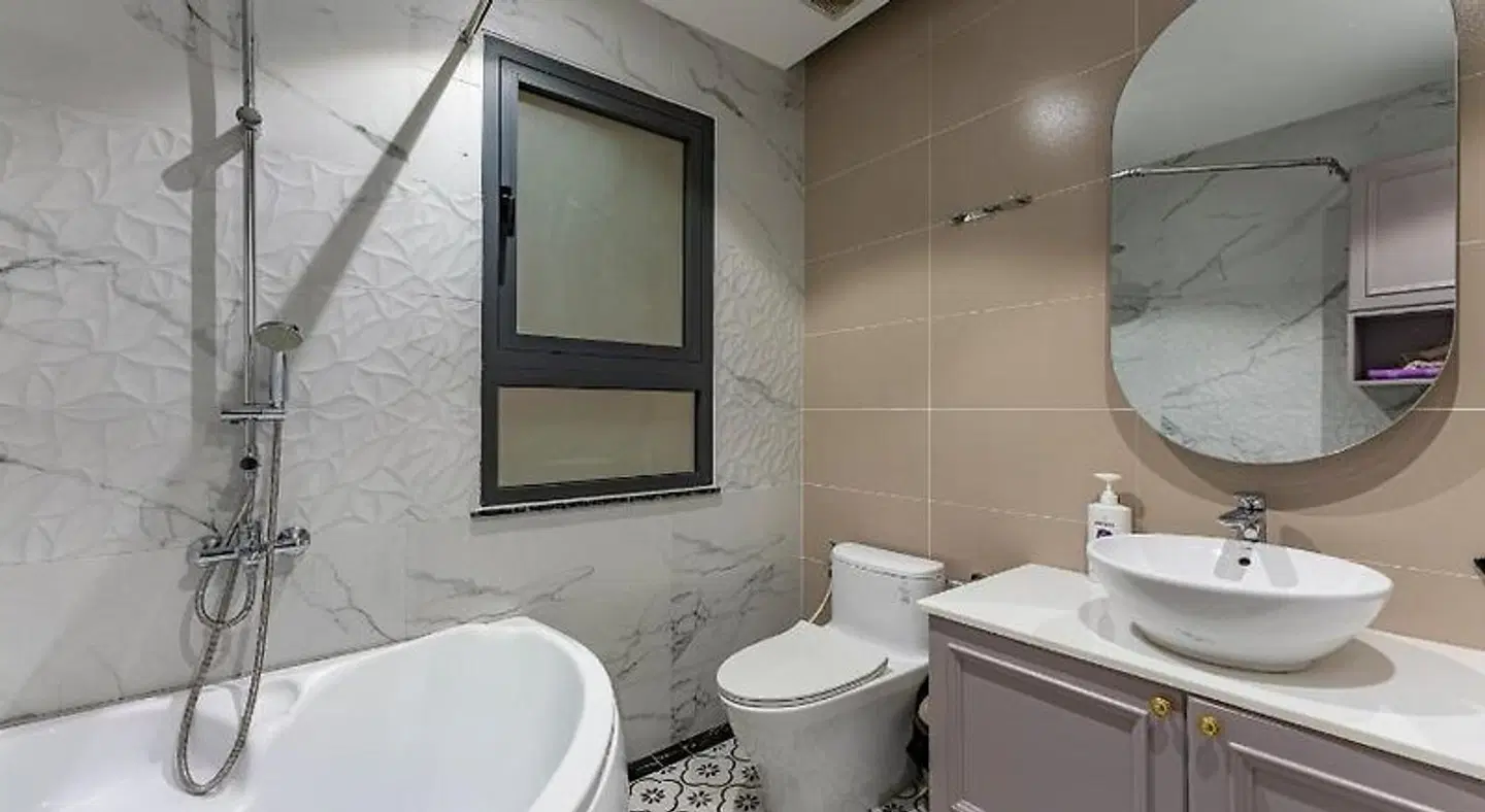 Ngan Ha Apartment Badezimmer