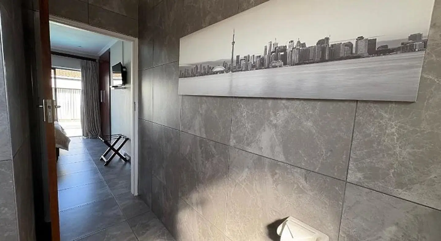Le Blue Guesthouse Badezimmer
