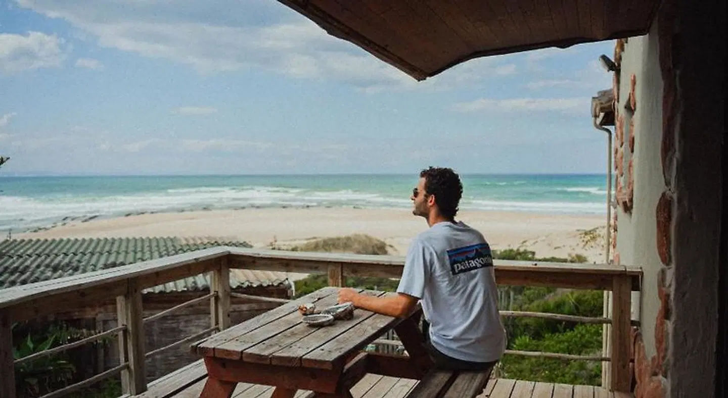 Island Vibe Jeffreys Bay Terrasse